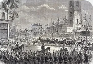 Pomp Prints: State opening of Holborn Viaduct, London, 1869