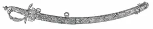 Haiti Prints: State Sword for the Emperor of Hayti, 1850. Creator: Unknown