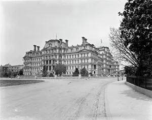 State, War, and Navy Building, Washington, D.C. between 1880 and 1897. Creator: William H. Jackson