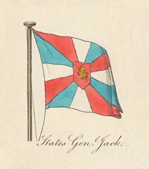Shield Emblem Prints: States General Jack, 1838