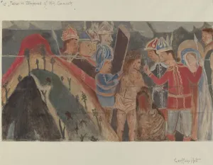 Punishing Gallery: Station of the Cross No. 10: 'Jesus is Stripped of His Garments, c. 1936