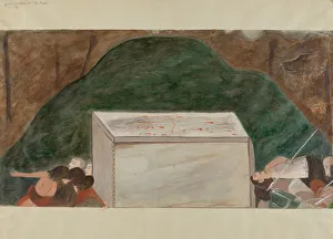 Station of the Cross No. 14: 'Jesus is Laid in His Tomb', c. 1936 Station of the Cross No. 14: 'Jesus is Laid in His Tomb', c. 1936