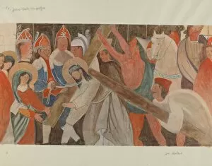 Assistance Gallery: Station of the Cross No. 4: 'Jesus Meets His Mother', c. 1936