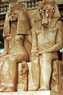 Amenophis Iii Prints: Statue, Amenophis III, Egypt, 18th Dynasty