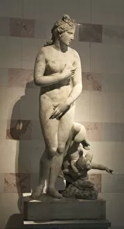2nd Century Bc Collection: Statue of Aphrodite, Goddess of Beauty and Love
