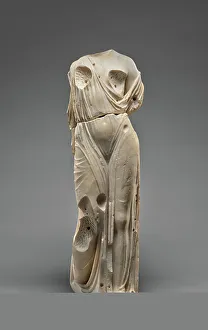 Statue of Aphrodite (Venus Genetrix Type), 1st-2nd century A.D. Creator: Unknown