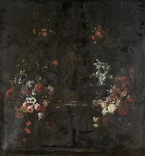 Sun God Prints: Statue of Apollo with Flowers. Creator: Gaspar Peeter Verbruggen II