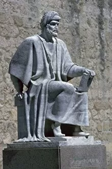 Averroes Gallery: Statue of Averroes from Cordoba, 12th century