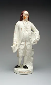 Franklin Benjamin Prints: Statue of Benjamin Franklin, 1800 / 80. Creator: Unknown