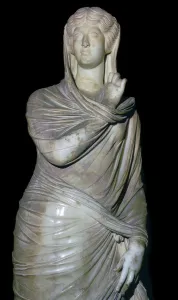 Cornelia Prints: Statue of Cornelia Antonia, 2nd century