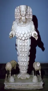 Statue of Diana of Ephesus, found in the Town Hall of Ephesus, 2nd century Statue of Diana of Ephesus, found in the Town Hall of Ephesus, 2nd century