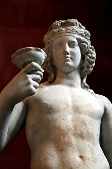 Statue of Dionysus, God of Wine and patron of wine making