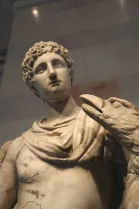 Ganymede Prints: Statue of Ganymede with the Eagle