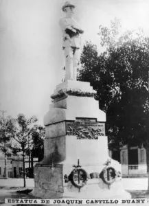 Expedition Prints: Statue of Joaquin Castillo Duany, (1858-1902), 1920s