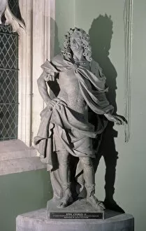 Arnold Collection: Statue of King Charles II, 17th century. Artist: Artus Quellinus I