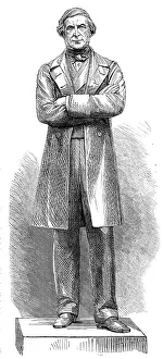 Marochetti Carlo Prints: Statue of the late Sir G. C. Lewis at Hereford