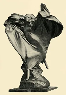Statue of Loie Fuller by Theodore Riviere, c1890s, (1903). Creator: Unknown