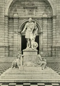 British Government In India Gallery: Statue of Lord Cornwallis, 1925. Creator: Unknown