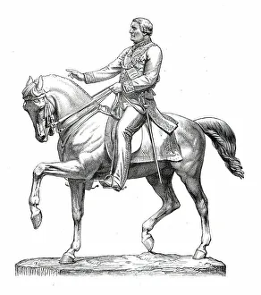 Naas Lord Prints: Statue of Lord Mayo at Calcutta