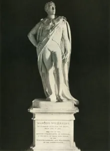 British Government In India Gallery: Statue of Lord Wellesley, 1925. Creator: Unknown