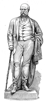 Peer Prints: Statue of the Marquis of Downshire, by S. F. Lynn, A.R.H.A. 1873. Creator: Unknown