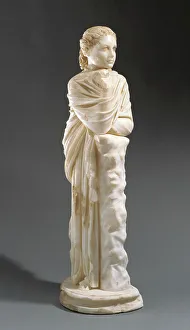 Female Figure Prints: Statue of a Muse, about A.D. 200. Creator: Unknown