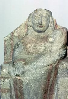 Phoenician Gallery: Statue of a Phoenician mother-goddess