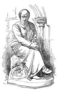 Toga Prints: Statue of the poet Wordsworth, just placed in Westminster Abbey