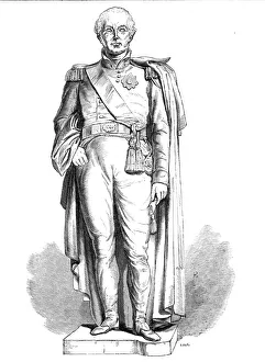 Baily Prints: Statue of Sir Charles Metcalfe, 1844. Creator: Unknown