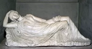 Ariadne Gallery: Statue of a sleeping girl