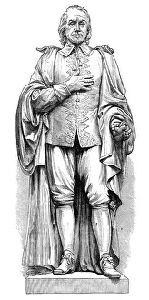 Discovering Prints: Statue of William Harvey, discoverer of the circulation of the blood