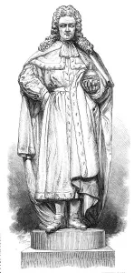 Willem Iii Prints: Statue of William III. by T. Woolner, in Westminster Hall, 1868. Creator: Unknown