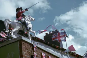 Statue of William of Orange commemorating the Battle of the Boyne
