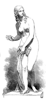 Statues for the Egyptian Hall in the Mansion House: Leah - by P. MacDowell, R.A. 1856. Creator: Unknown. Statues for the Egyptian Hall in the Mansion House: Leah - by P. MacDowell, R.A. 1856. Creator: Unknown
