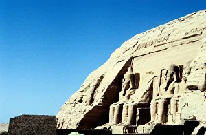 Statues of Rameses II, from Abu Simbel, Egypt, early 13th century BC