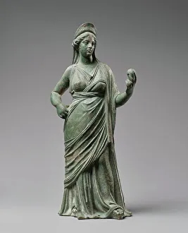 Aphrodite Prints: Statuette of Aphrodite, first half of 2nd century BC. Creator: Unknown