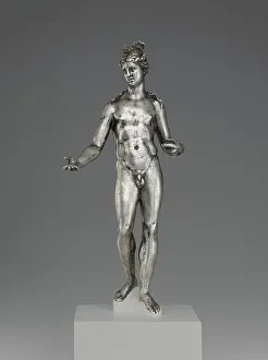 Sun God Prints: Statuette of Apollo, about 100 BC. Creator: Unknown