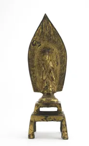 Statuette: Avalokiteshvara (Kuan yin), Period of Division, 520. Creator: Unknown Statuette: Avalokiteshvara (Kuan yin), Period of Division, 520. Creator: Unknown