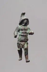 Gladiator Prints: Statuette of a Gladiator, 2nd century A.D. Creator: Unknown