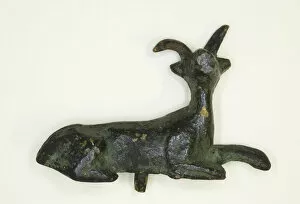 Arts Of The Ancient Mediterranean Collection: Statuette of a Goat, 5th century BCE. Creator: Unknown