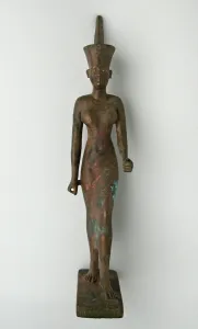 30th Dynasty Prints: Statuette of the Goddess Neith, Egypt, Third Intermediate-Late Period