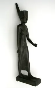 26th Dynasty Prints: Statuette of the Goddess Neith, Egypt, Late Period, Dynasty 26 (664-525 BCE)