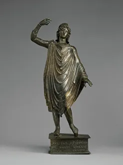 Mars Prints: Statuette of Mars-Cobannus, A.D. 125-175. Creator: Unknown