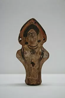 Terracotta Collection: Statuette of an Orant Figure, Byzantine Period, 5th-6th century. Creator: Unknown