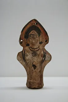 In Prayer Collection: Statuette of an Orant Figure, Byzantine Period, 5th-6th century. Creator: Unknown