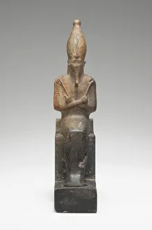 Statuette of Osiris, Egypt, Late Period, Dynasty 26 (664-525 BCE). Creator: Unknown