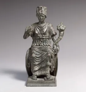 Statuette of the Personification of a City, Late Roman or Byzantine, 300-500