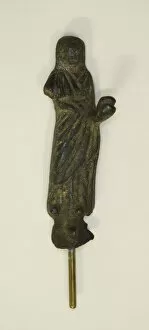 Copper Alloy Collection: Statuette of a Priest, 3rd century BCE. Creator: Unknown
