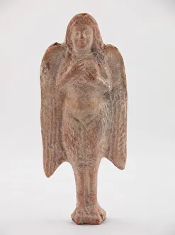 2nd Century Bc Collection: Statuette of a Siren, 3rd-1st century BCE. Creator: Unknown