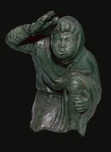 Shielding Prints: Statuette of a slave kneeling
